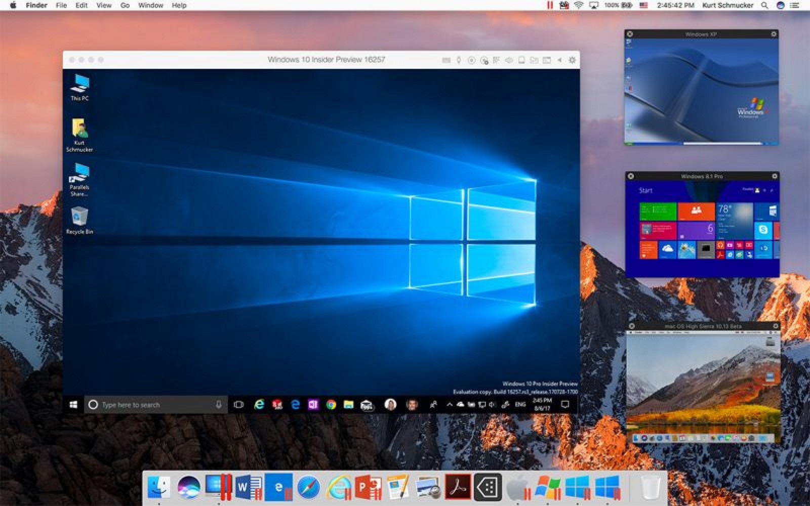 Parallel Desktop For Mac Os X
